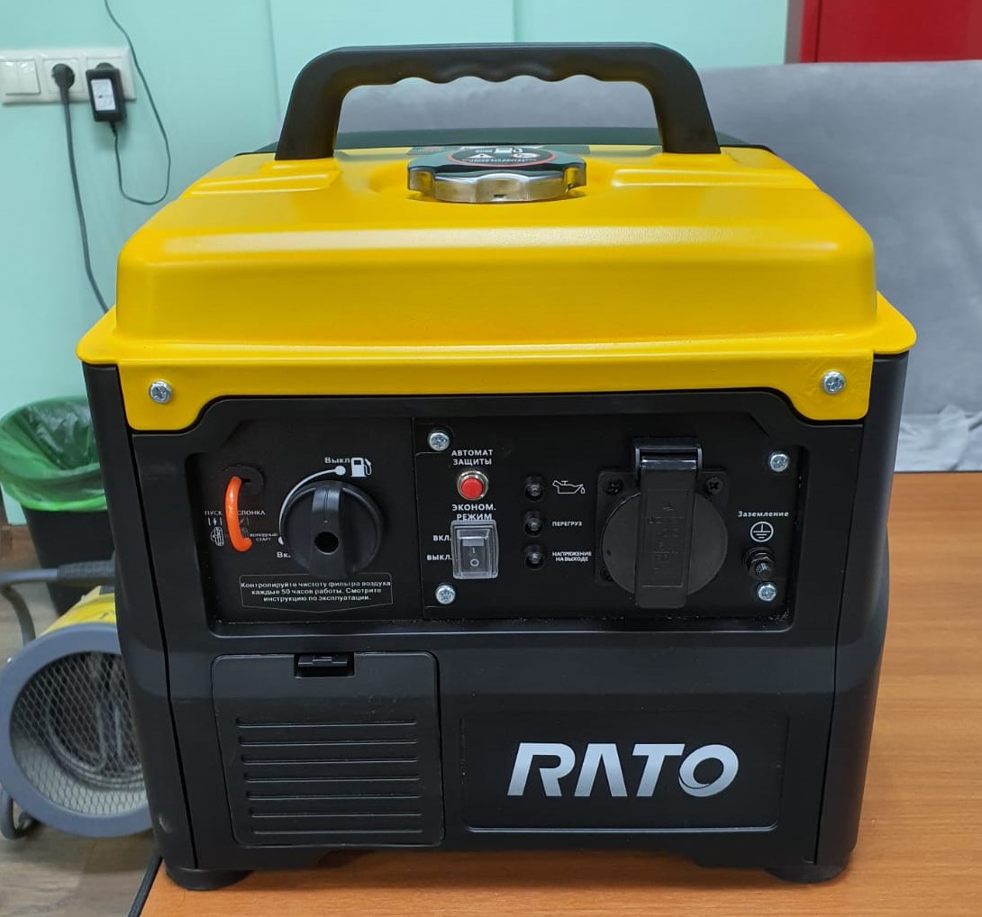 Бензогенератор инверторный R1000i - RATO